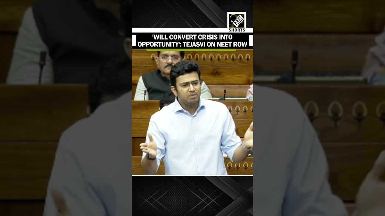 &lsquo;We will convert crisis into opportunity&hellip;&rsquo;: Tejasvi Surya on learnings from paper leak row