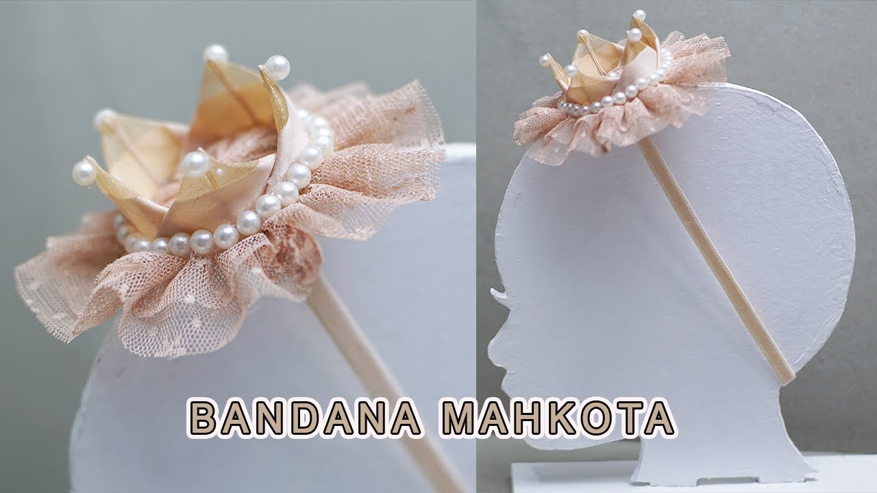 MEMBUAT BANDANA BAYI MAHKOTA
