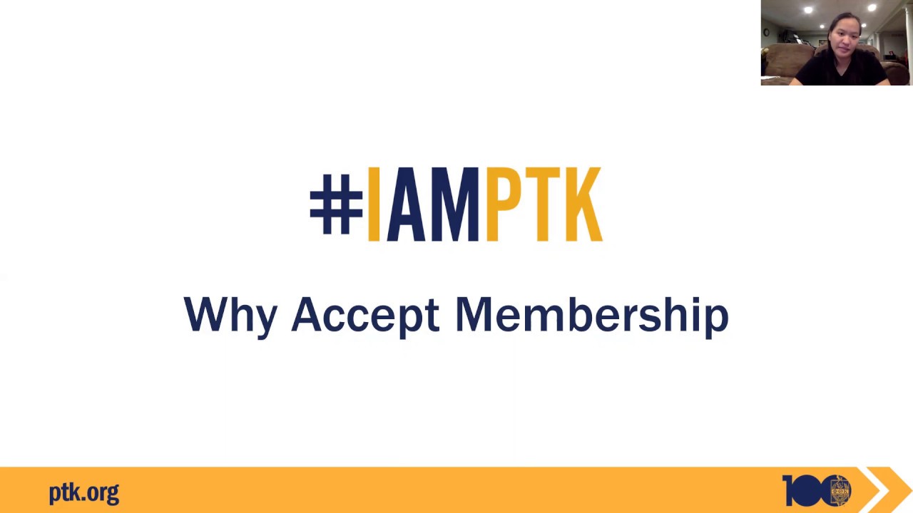 Why Accept Membership in Phi Theta Kappa?