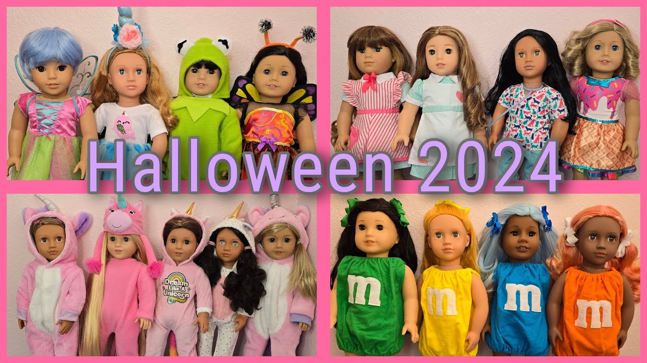 Halloween Costumes 2024- 28 American Girl and Our Generation Dolls
