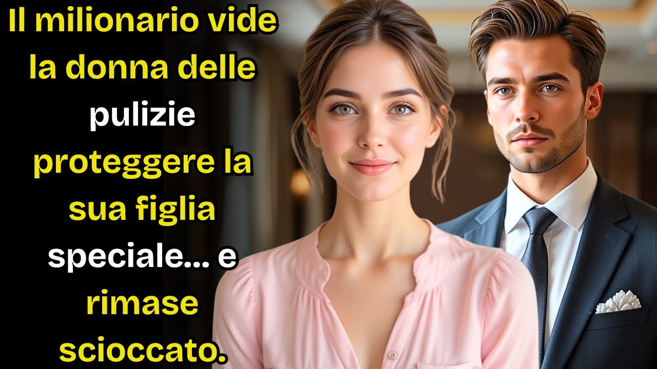 Il milionario vide la donna delle pulizie proteggere la sua figlia speciale… e rimase scioccato