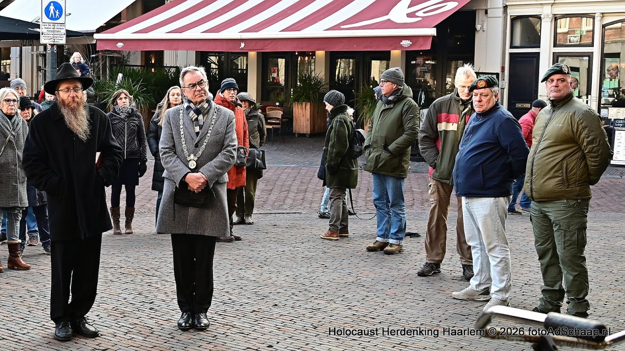 Holocaust Herdenking Haarlem 2026