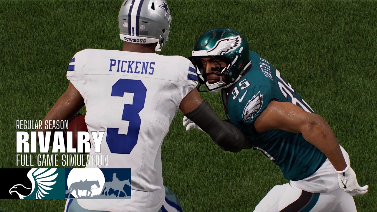 Eagles vs. Cowboys | 2026 Rivalry Game | Madden NFL 26 Simulation