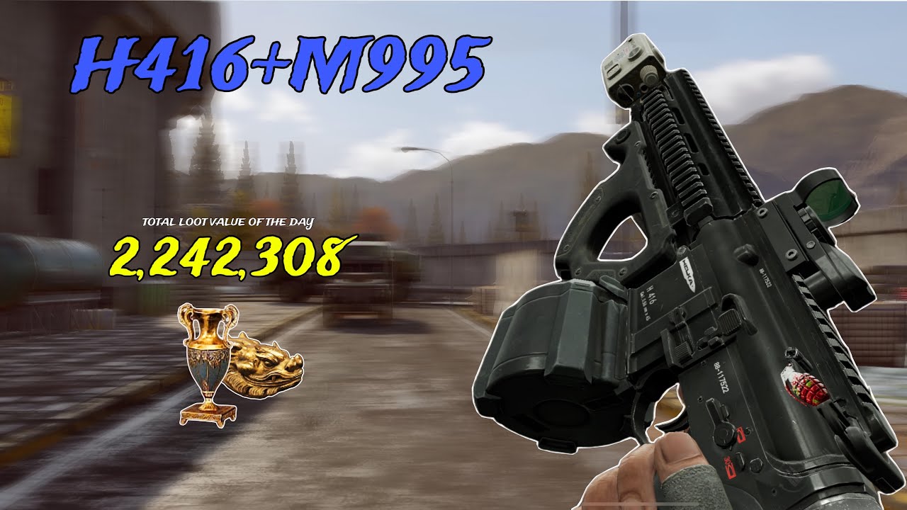 Playing With H416 in Armory | Arena Breakout