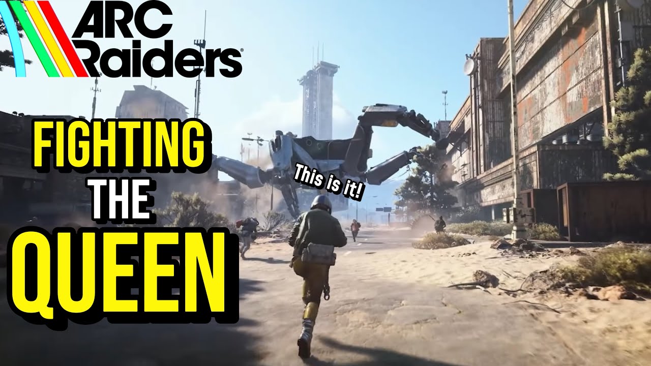 Fighting THE QUEEN in ARC RAIDERS! *no commentary*