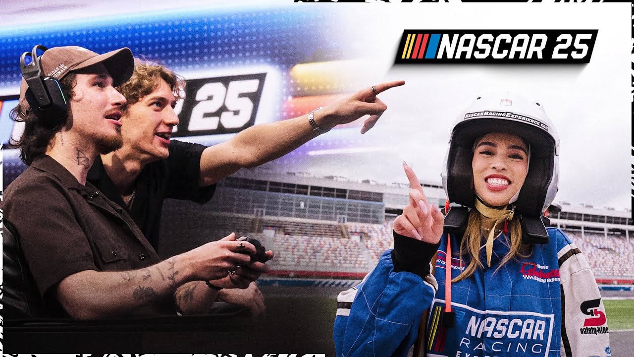 Gamers Try NASCAR 25 and Go 150 MPH in Real Life