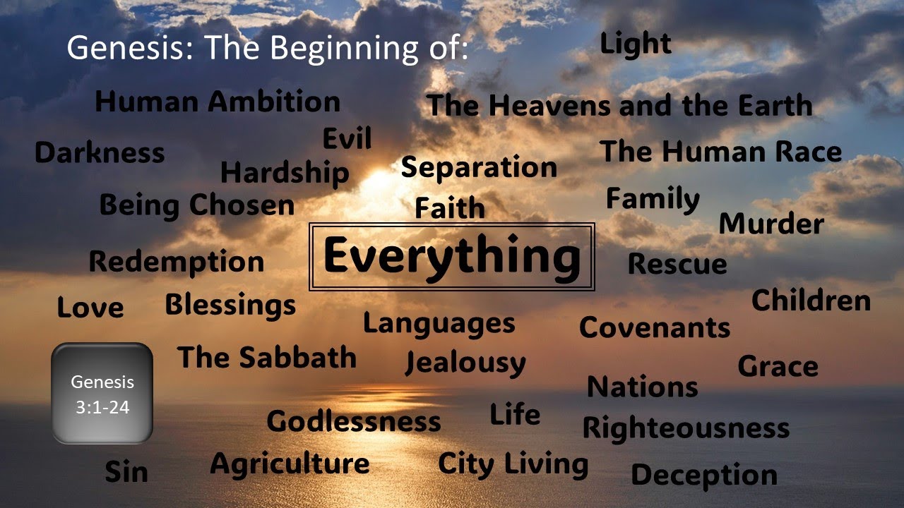 Genesis 3:1-24: The First Sin