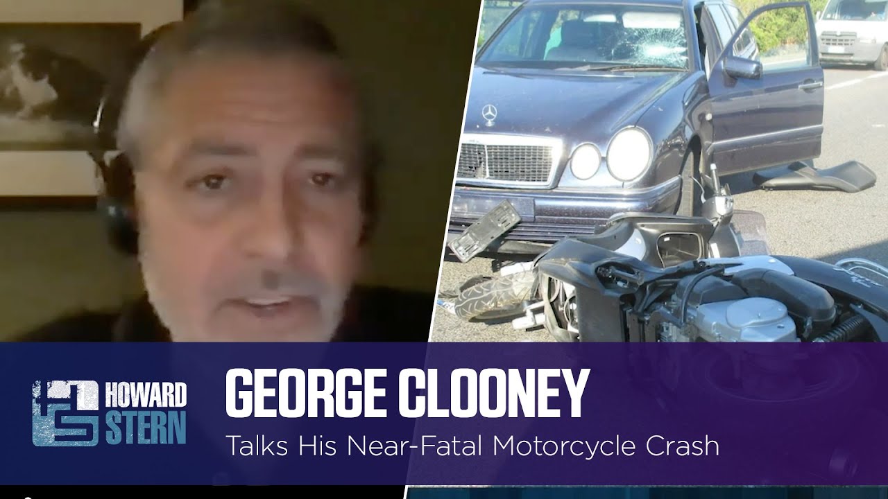 George Clooney Talks His Near-Fatal Motorcycle Accident
