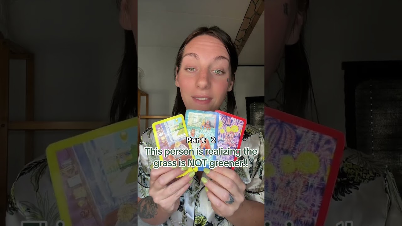 This person realizes they made a wrong choice in LOVE! Part 2