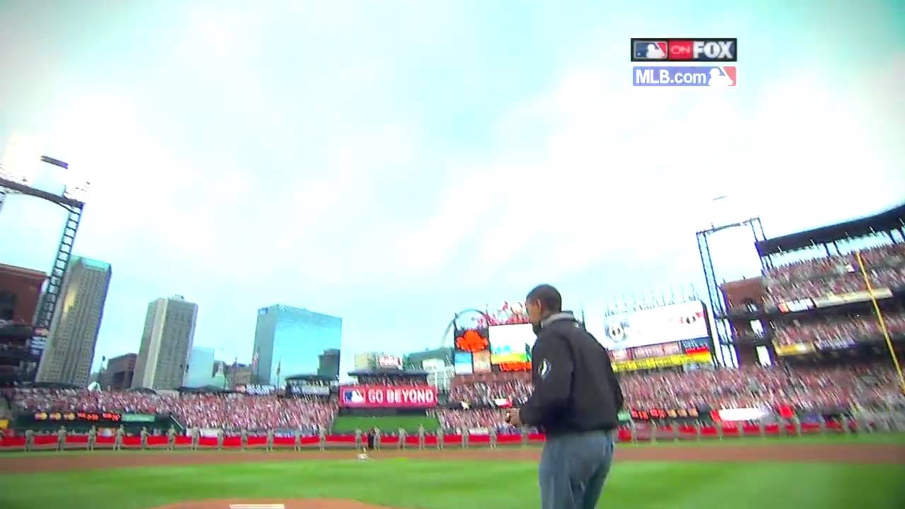 President Obama at the MLB All-Star Game