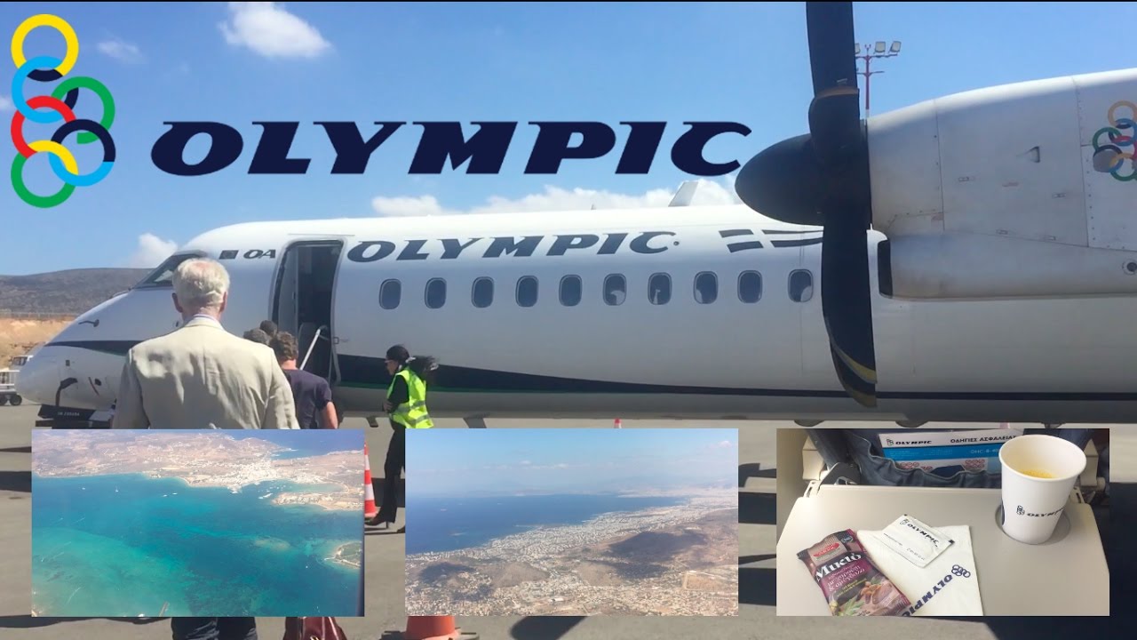 THE MAGIC OF THE AEGEAN SEA! PAROS(PAS) - ATHENS(ATH) / FLIGHTREPORT