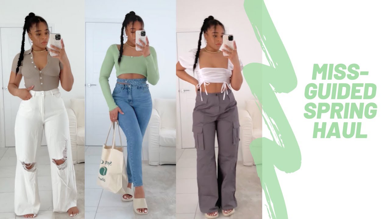 MISSGUIDED SPRING CLOTHING HAUL | AD|  SARAHJOHOLDER