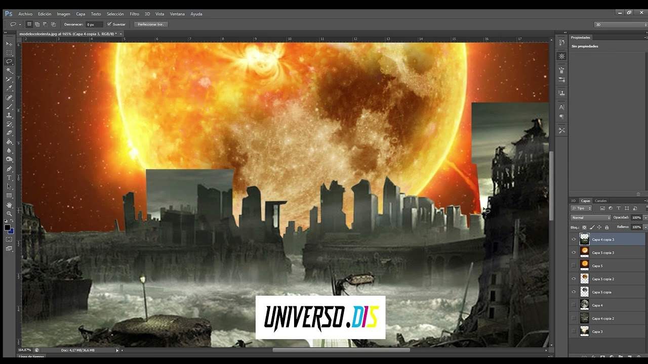 Matte Paintingh - Photoshop effect - artedigital