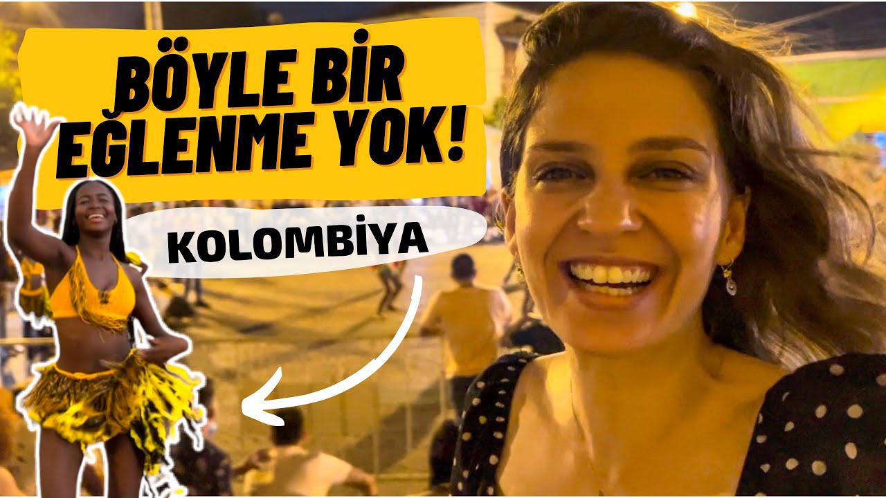 Eğlencesini Kıskandığım KOLOMBİYA şehri CARTAGENA - En İyi GECE Hayatı