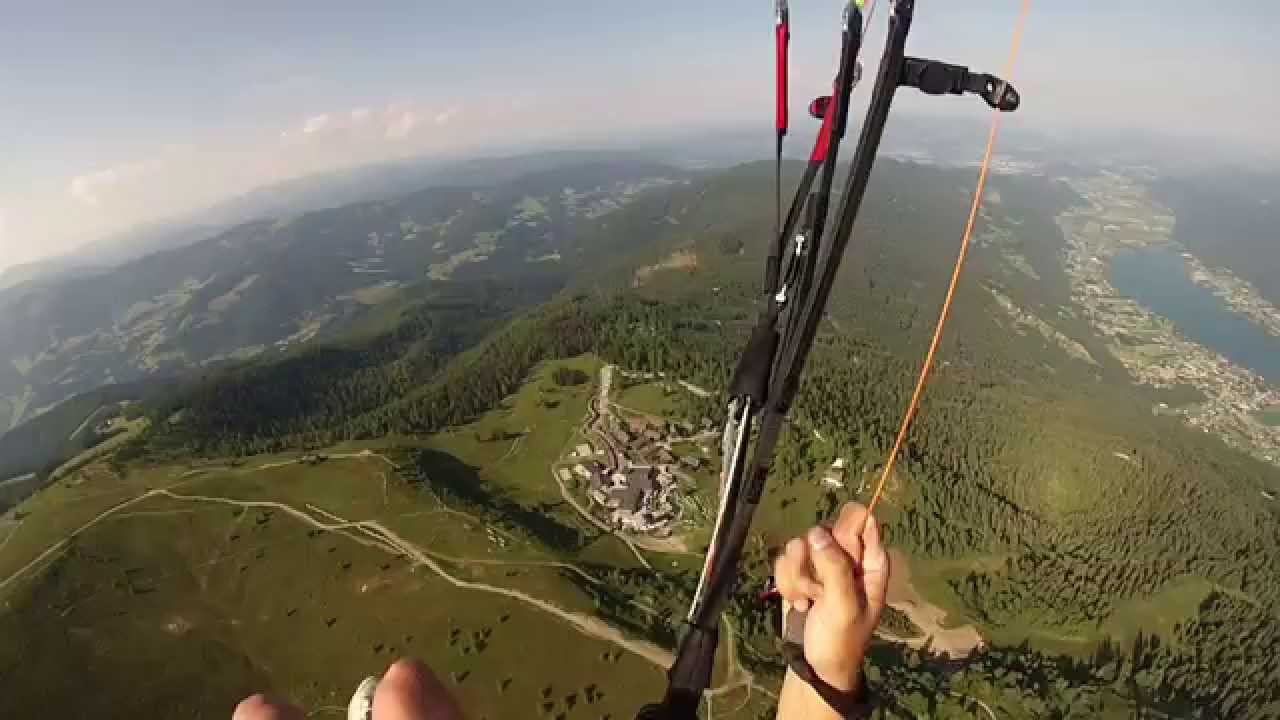 Gleitschirmfliegen auf der Gerlitzen