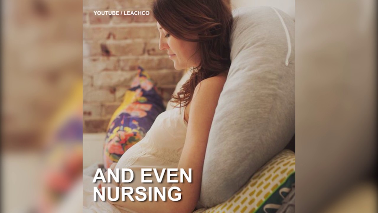 The Snoogle Body Pillow From Leachco