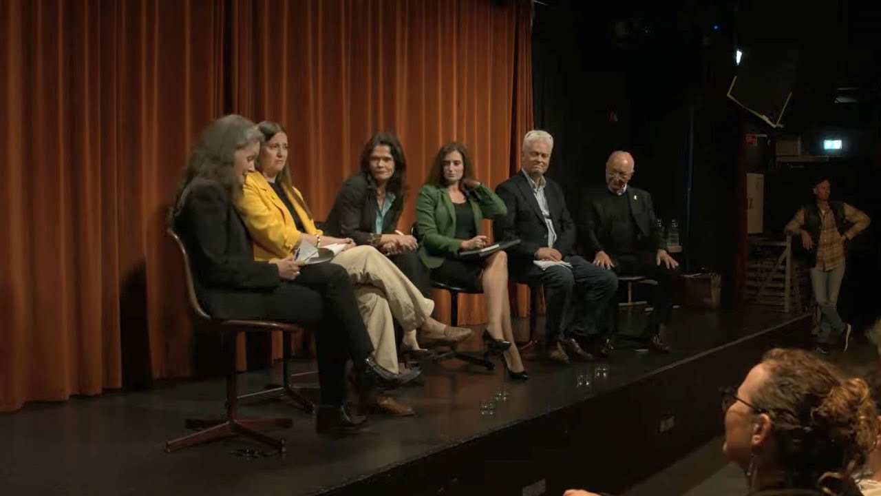 Natasha Hausdorff in a panel debate in Norway on the legal framework of genocide.