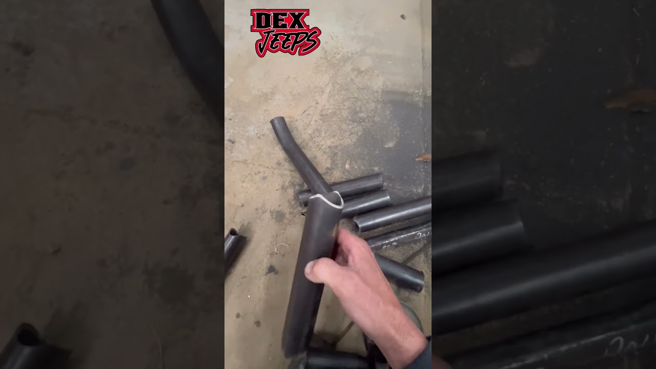 Roll cage notching secret. #rollcage #fabrication #notching #offroad #safety