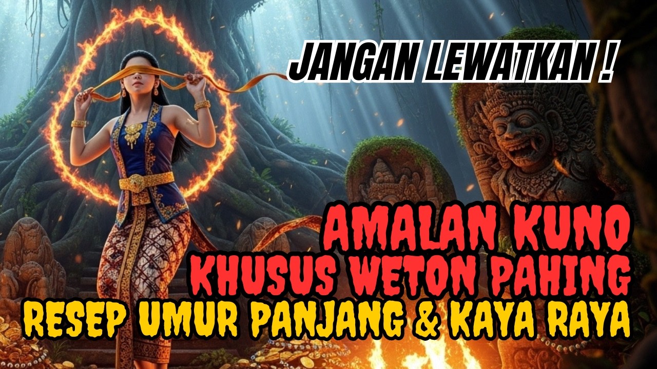 Bongkar Amalan Kuno Khusus Weton Pahing yang Disembunyikan Para Sesepuh!