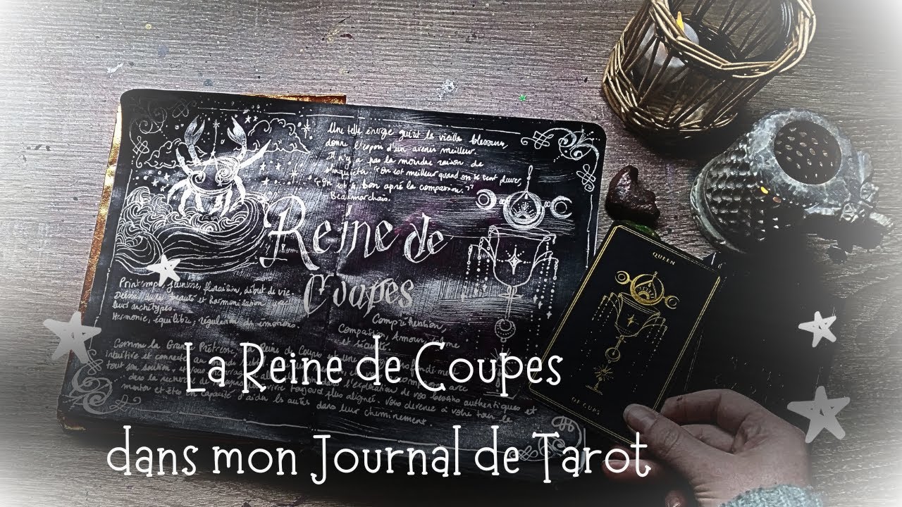 ✨ Journal de Tarot ♋️ La Reine de Coupes