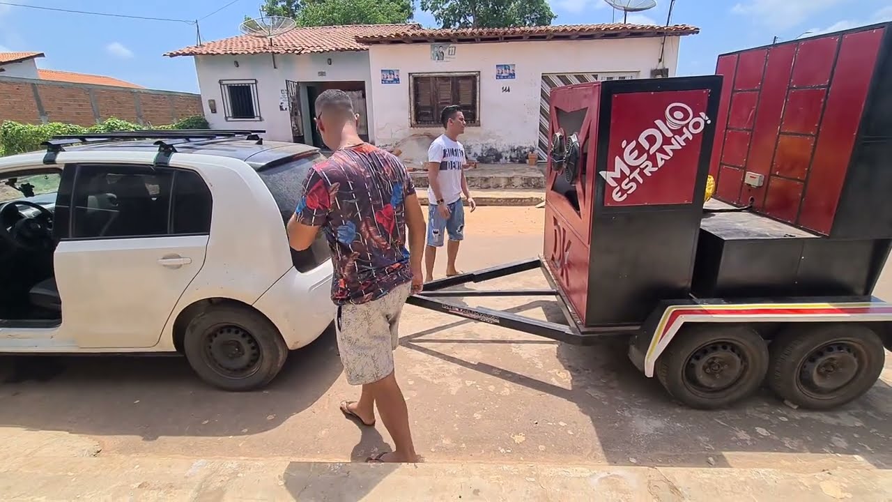 o grave ficou muito forte - Ragulagem da paredinha DK de lago verde - Maranhão