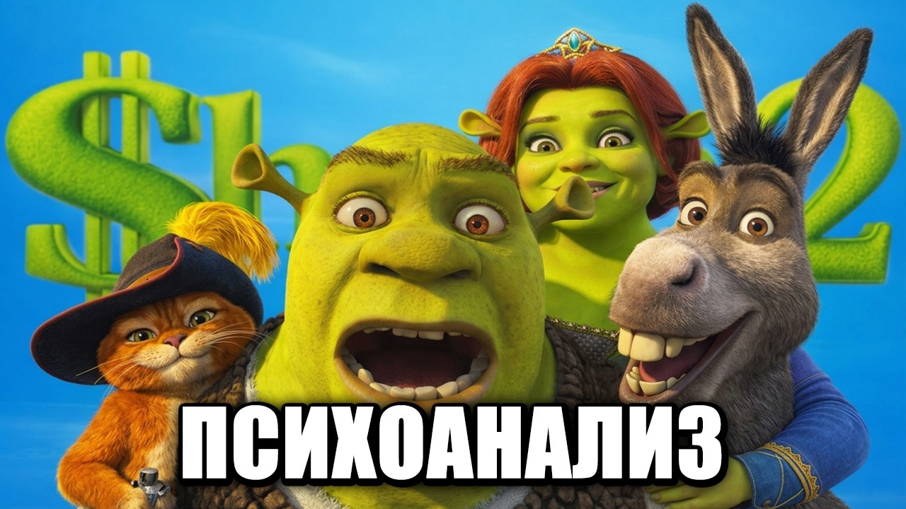 ГЛУБОКИЙ ПСИХОЛОГИЧЕСКИЙ АНАЛИЗ ПЕРСОНАЖЕЙ В ШРЕК 2