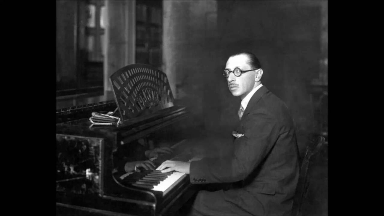 Stravinsky Concerto pour piano et instruments &agrave; vent Michel B&eacute;roff