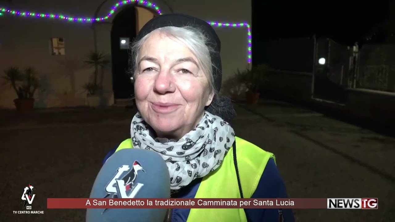 A San Benedetto la tradizionale Camminata per Santa Lucia