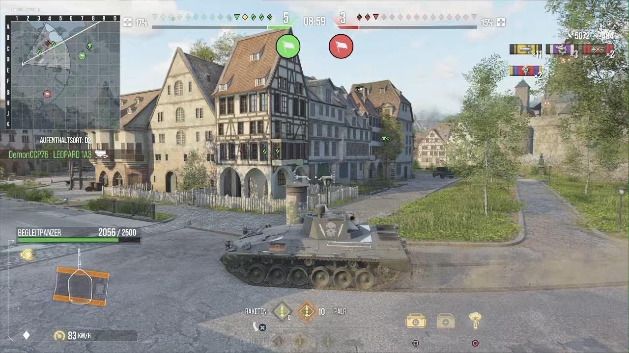 WoT BglPz Heilbronn 15k combined 8 kills