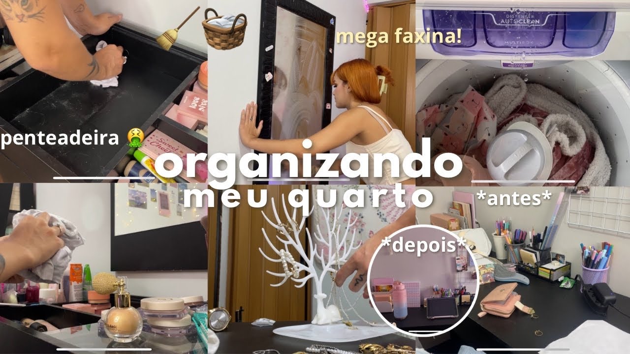 ORGANIZANDO MEU QUARTO | assista para se motivar 🪷