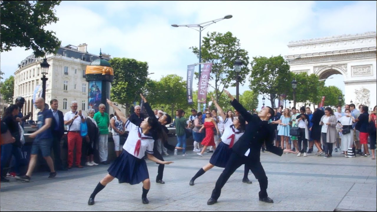 ポカリスエット　WEB動画｜振り付け師が住んでいるパリで、ポカリのダンスをガチで踊ってみた。