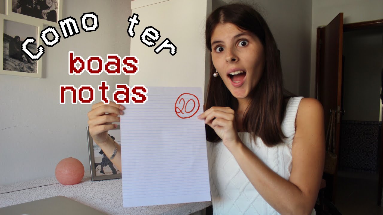 COMO TER BOAS NOTAS! - o método de estudo MAIS EFICAZ | Catarina Bruno
