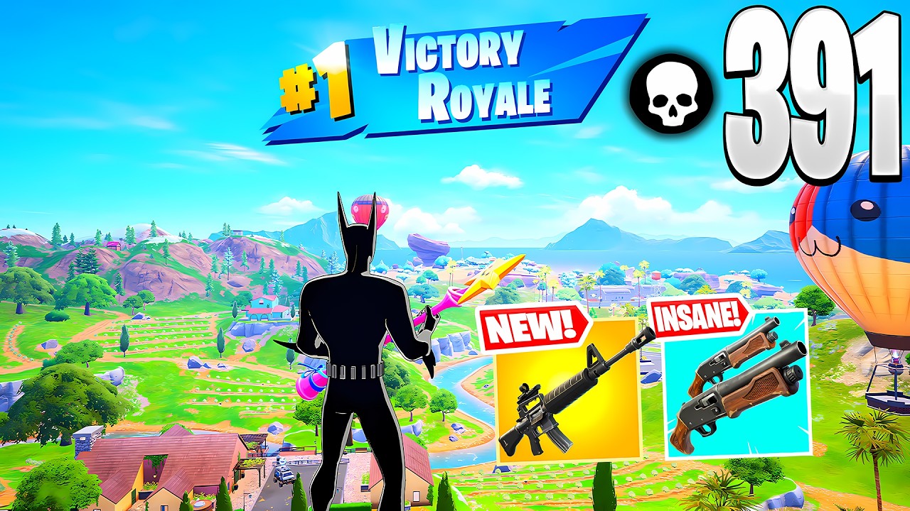 391 Elimination Solo vs Squads – Zero Build Full Gameplay Wins (Fortnite Chapter 7 Season 1)