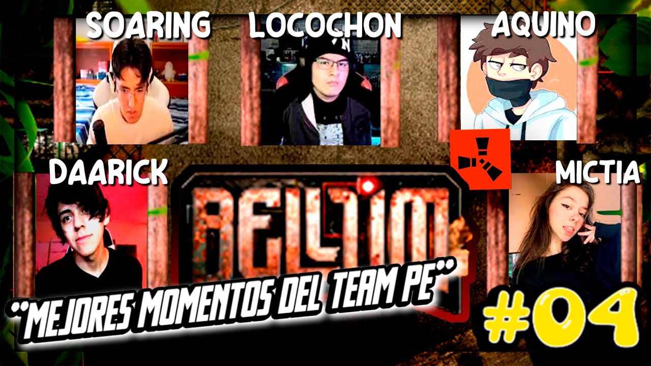 🐵#04 MEJORES MOMENTOS DEL TEAM PE🐵 | THEDAARICK28- MICTIA00-LOCOCHON-AQUINO-SOARING ☢️BELLUM RUST☢️