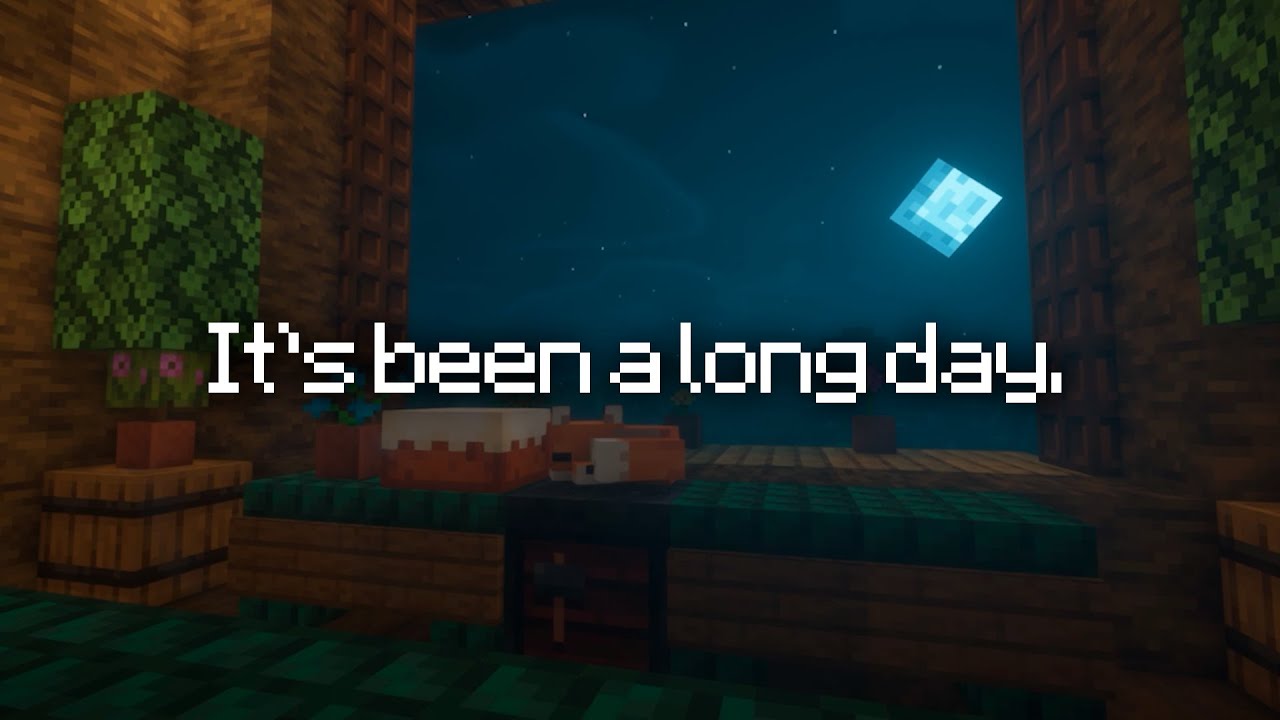 🌃 You deserve a break... (minecraft music & ambience)