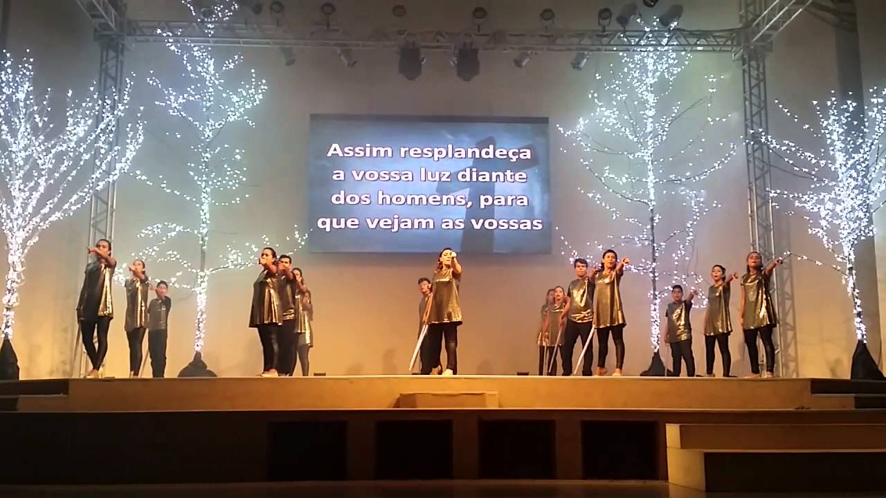 COREOGRAFIA LUZ DO MUNDO - CANTATA DE ADOLESCENTES 2015 ASSEMBLÉIA DE DEUS EM BELÉM- TEMPLO CENTRAL