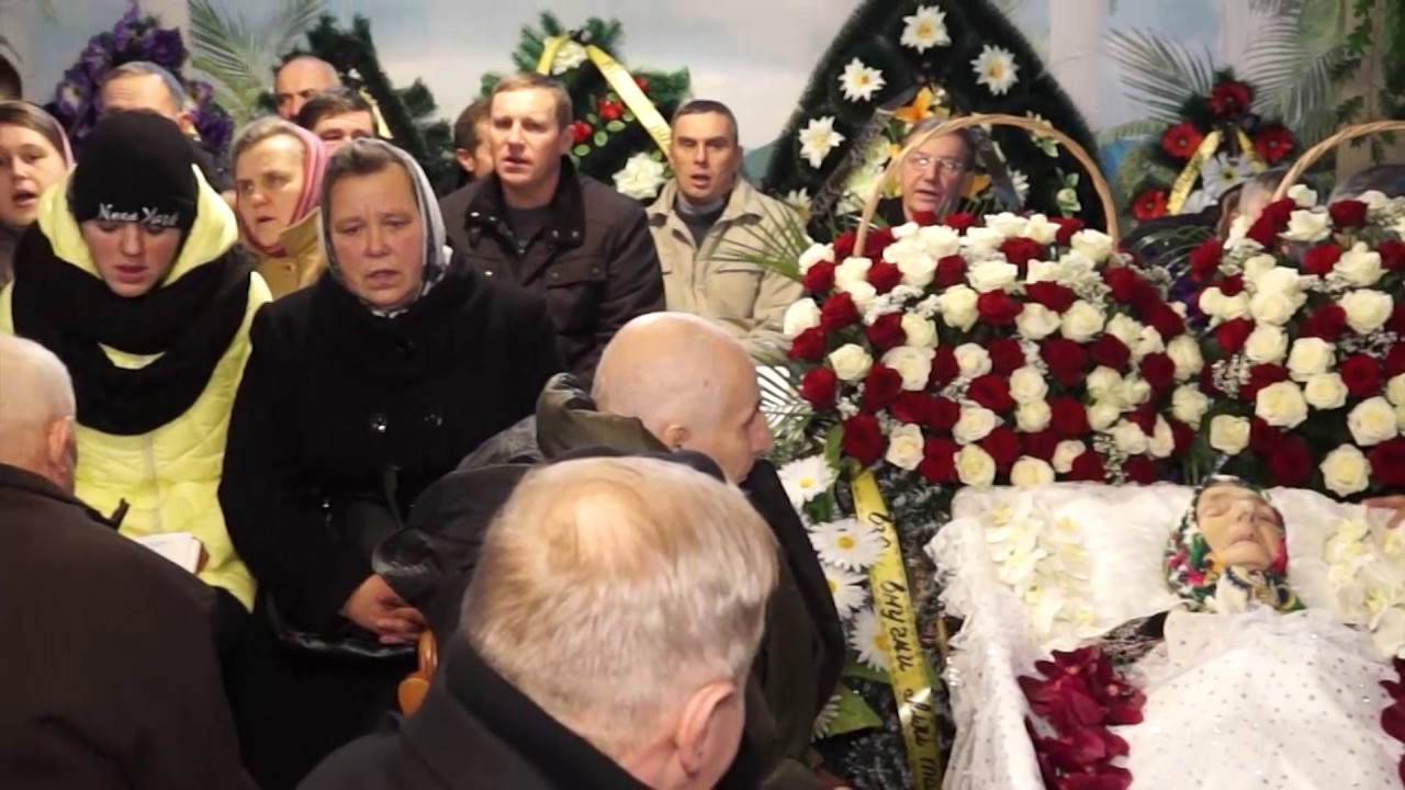 Мария Винничук: похороны Mariya Vinnichuk: funeral service Nov 12, 2016