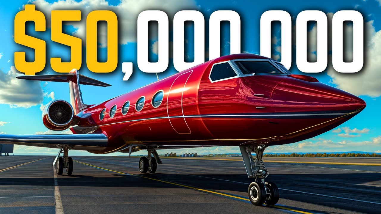 Внутри Gulfstream G500 стоимостью 50 миллионов долларов