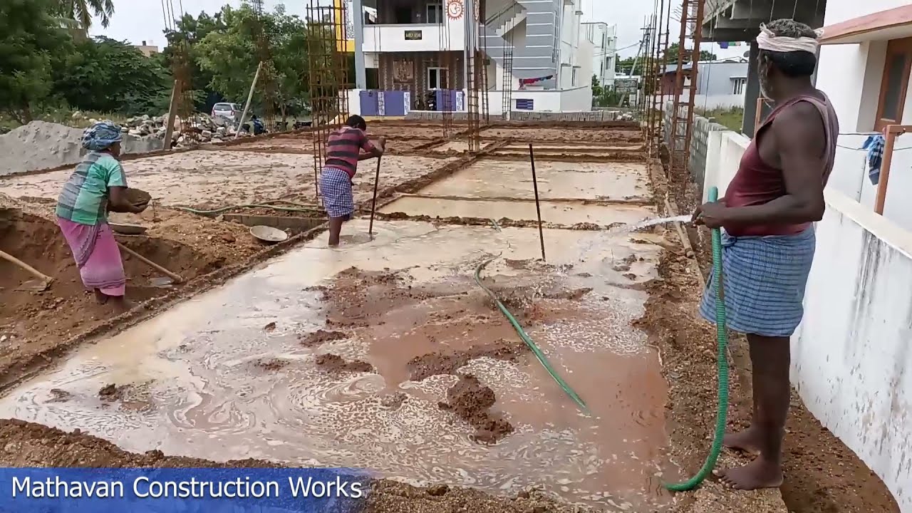 BASEMENT LEVEL SAND FILLING | HOUSE SIZE 85*35 | WATER AND SAND  MIX LEVEL | AWESOME WORK.