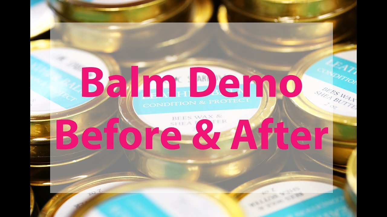 Chic Sparrow || Balm Demo Before & After
