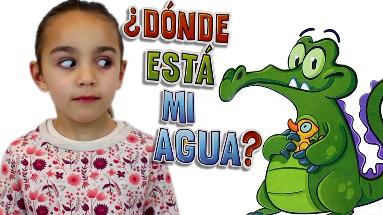 ¿Dónde está mi agua? Juego de mesa con Andrea (Divertilandia).