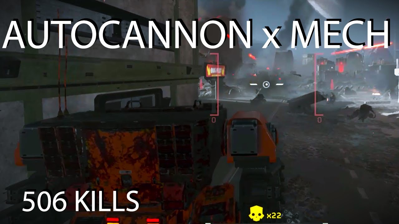 Helldivers 2 - THIS AUTOCANNON x MECH BUILD SLAPS - 506 KILLS - Exosuit/Mech Build - Super Helldive