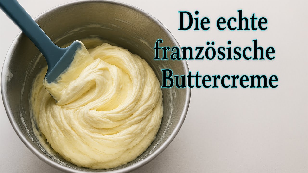 Französische Buttercreme – einfaches Grundrezept | Perfekt für Torten, Windbeutel & Napoleon