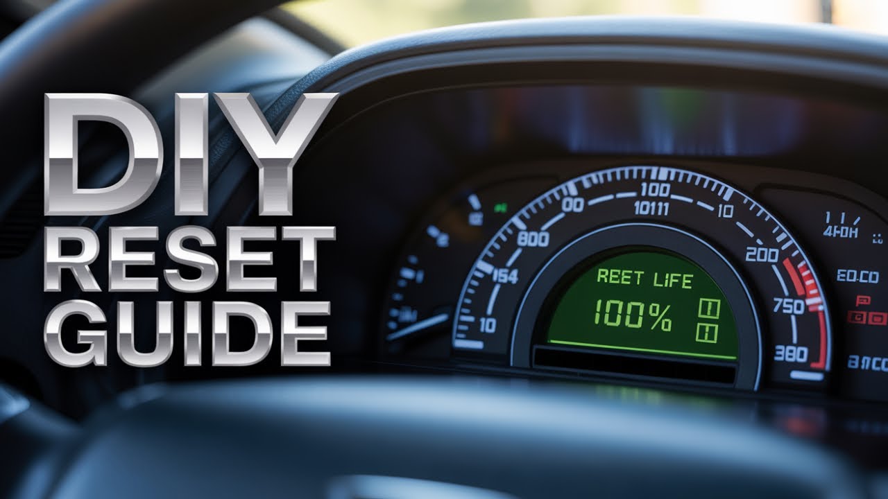 Как за считанные секунды сбросить срок службы масла в Honda CRV 2007–2011 годов?