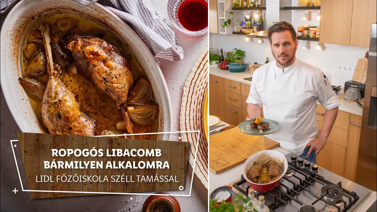 Kacsa & Liba 2.a 🍗 Ropogós libacomb bármilyen alkalomra 🍗 - Lidl Főzőiskola Széll Tamással