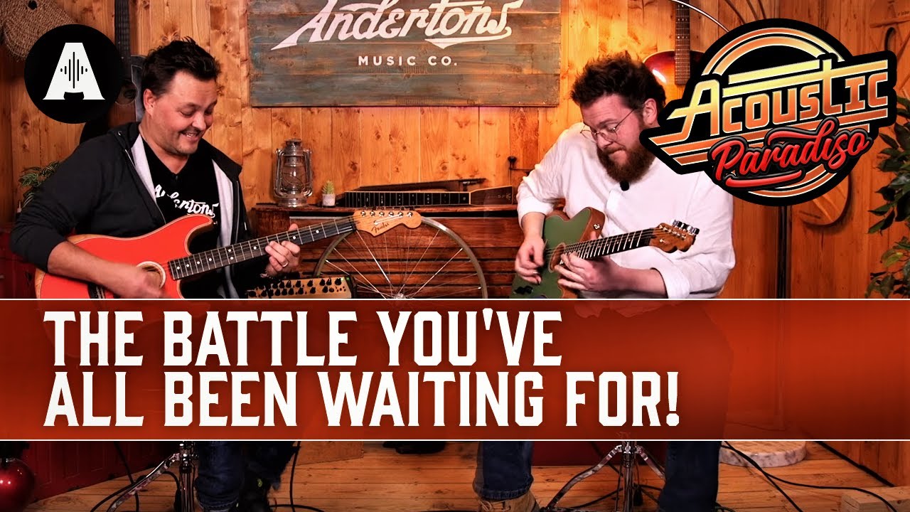 Fender Acoustasonic Strat Vs Tele Shootout! - The Battle You've All Been Waiting For...