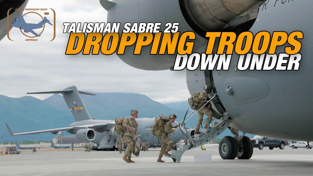 From Alaska to Australia, C-17 Globemasters dropping the troops down under