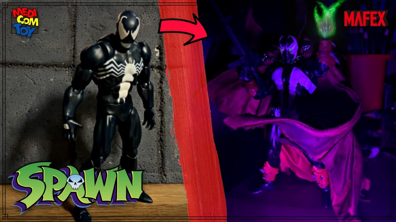 Я превратил этот пиратский Venom в модель Mafex SPAWN | Проект DMCustoms