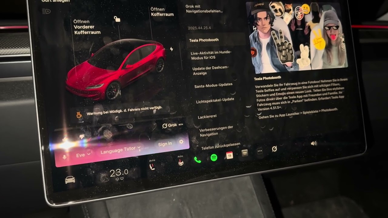 Grok im Tesla - ein Lifechanger! #ironic