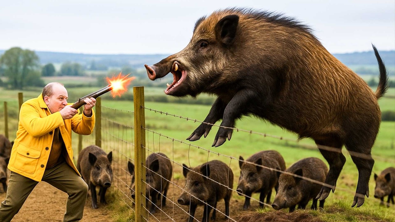 Warum sind diese Wildschweine so riesig &ndash; und so gef&auml;hrlich?